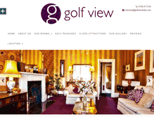 Tablet Screenshot of golfviewhotel.com